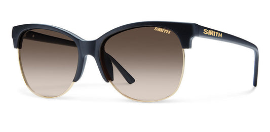 Smith Rebel Matte Black Polarized Brown Gradient Lens Sunglasses Sunglasses