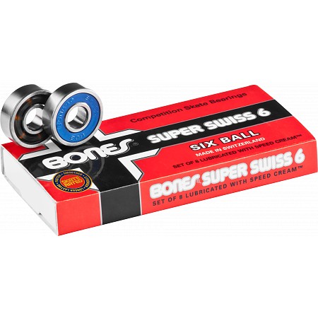 Bones Super Swiss 6 Skate Bearings bearings