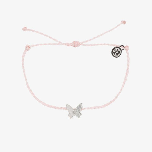 Pura Vida ButterFly in Flight Charm Bracelet - Pink Jewelry