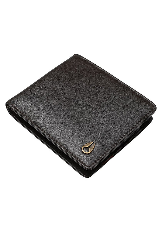 Nixon Pass Leather Coin Wallet - Brown wallet