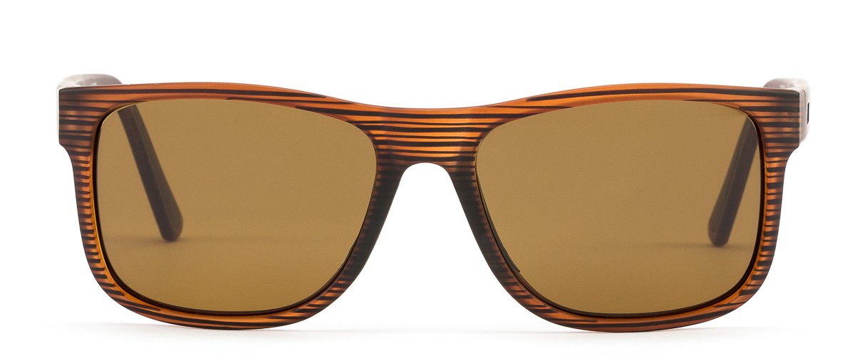 Otis Casa Bay Woodland Matte Brown Polar Glass Sunglasses