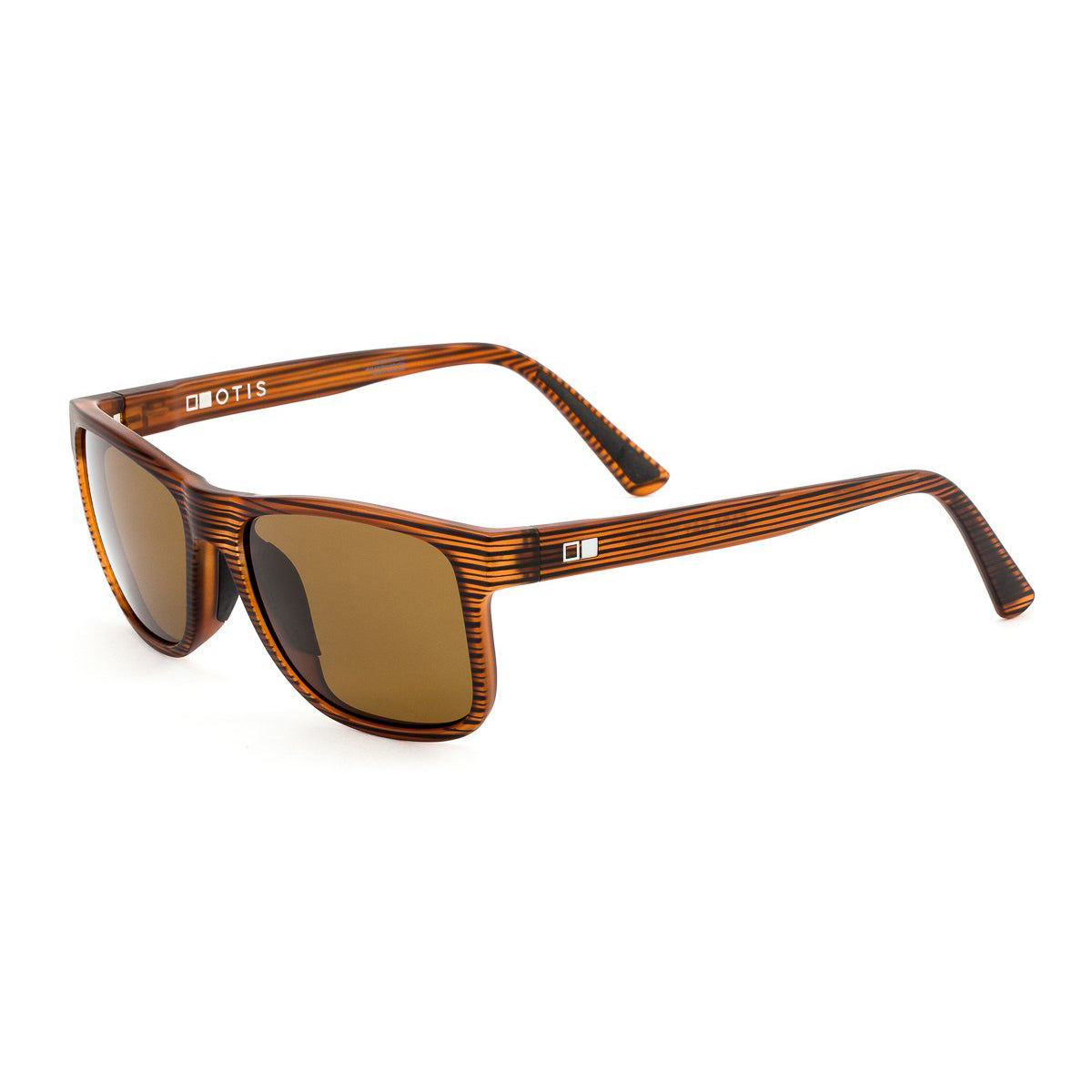 Otis Casa Bay Woodland Matte Brown Polar Glass Sunglasses