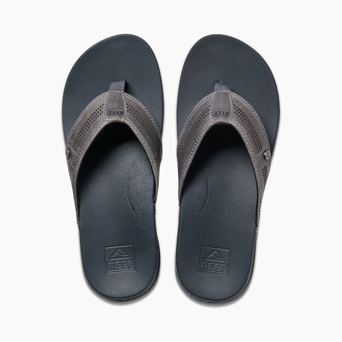 Reef Mens Cushion Bounce Lux Sandal - Grey Mens Footwear