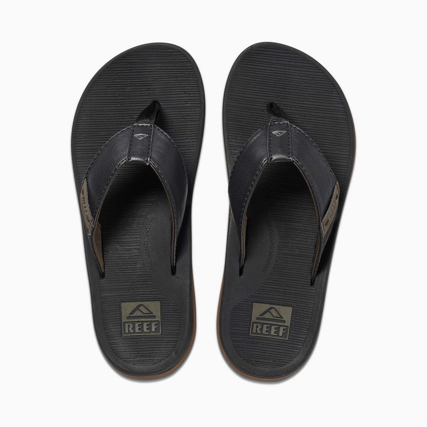 Reef Santa Ana Men's Sandals - Black Mens Footwear