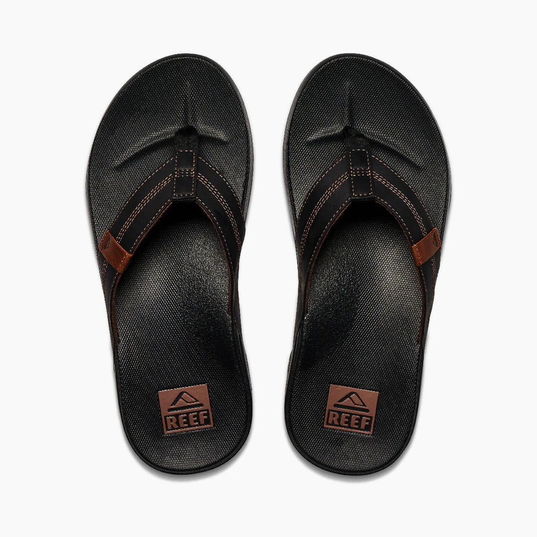 Reef Cushion Bounce Phantom LE Mens Sandals - Coffee Black Mens Footwear