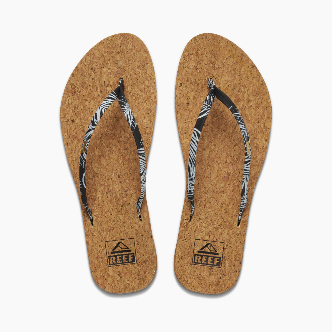 Reef Cushion Slim Cork Women's Sandals - Palmia Womens Footwear