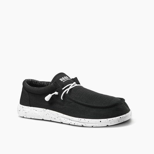 Reef Cushion Coast TX EZ Lace Slip On Shoe - Charcoal Mens Footwear