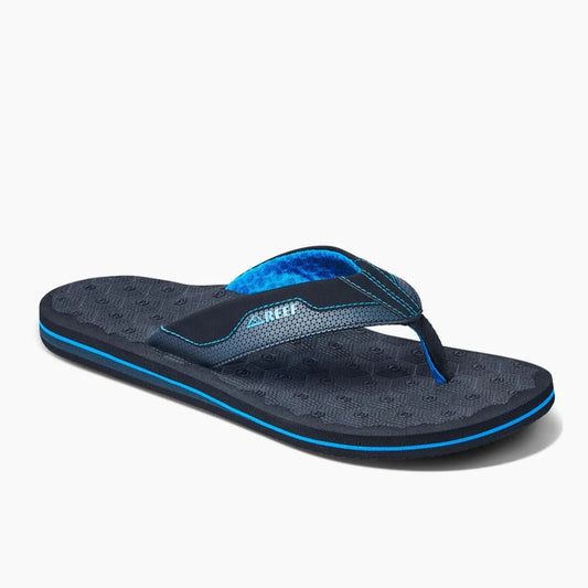 Reef The Ripper Water Friendly Mens Sandal - Black / blue Mens Footwear