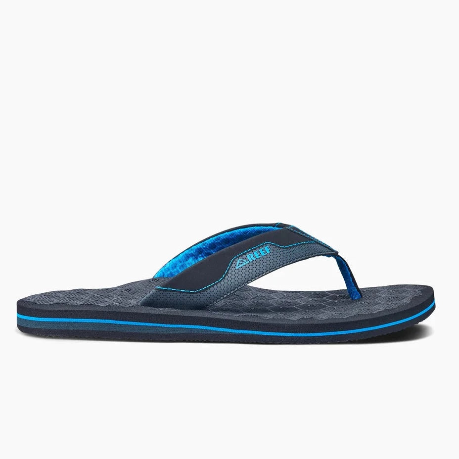 Reef The Ripper Water Friendly Mens Sandal - Black / blue Mens Footwear