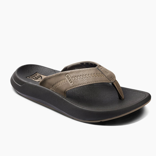 Reef Swellsole Cruiser Super Cushion Sandals - Brown Tan Mens Footwear