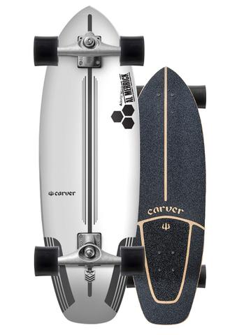 Carver CI Flyer 30.75 Skateboard C7 Trucks - Raw Complete Skateboard CX trucks