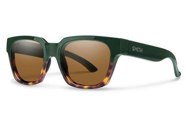 Smith Comstock Olive Green Tort Polarized Brown Lens Sunglasses Sunglasses