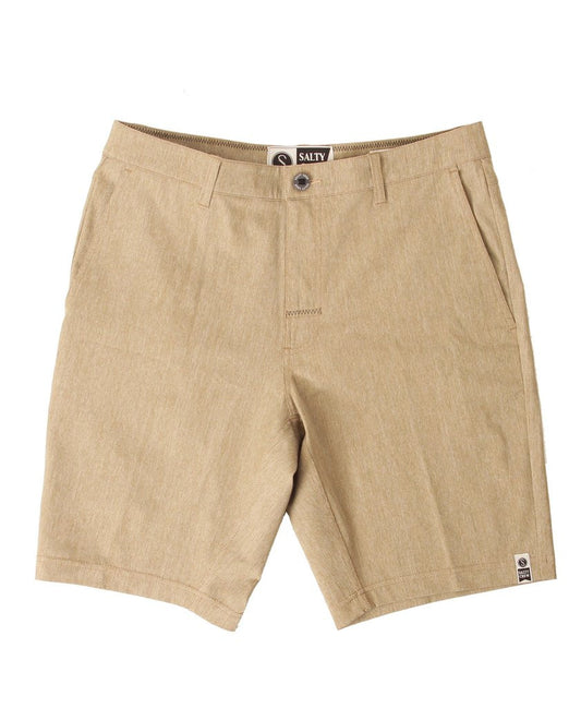 Salty Crew Hybrid Mens Shorts - Khaki Mens Shorts