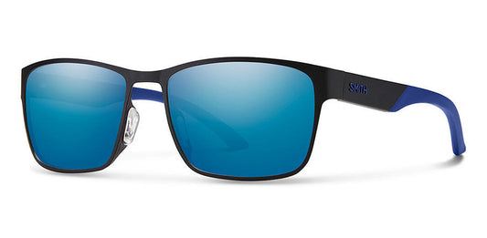 Smith Contra Matte Black Blue Mirror Sunglasses Sunglasses