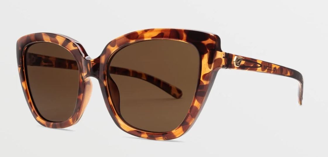 Volcom Milli Sunglasses - Sunglasses Gloss Tort Bronze