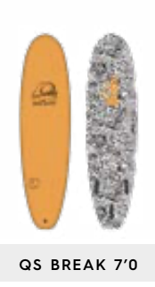 Quiksiver The Break Soft surfboard 7' 8' Softboard