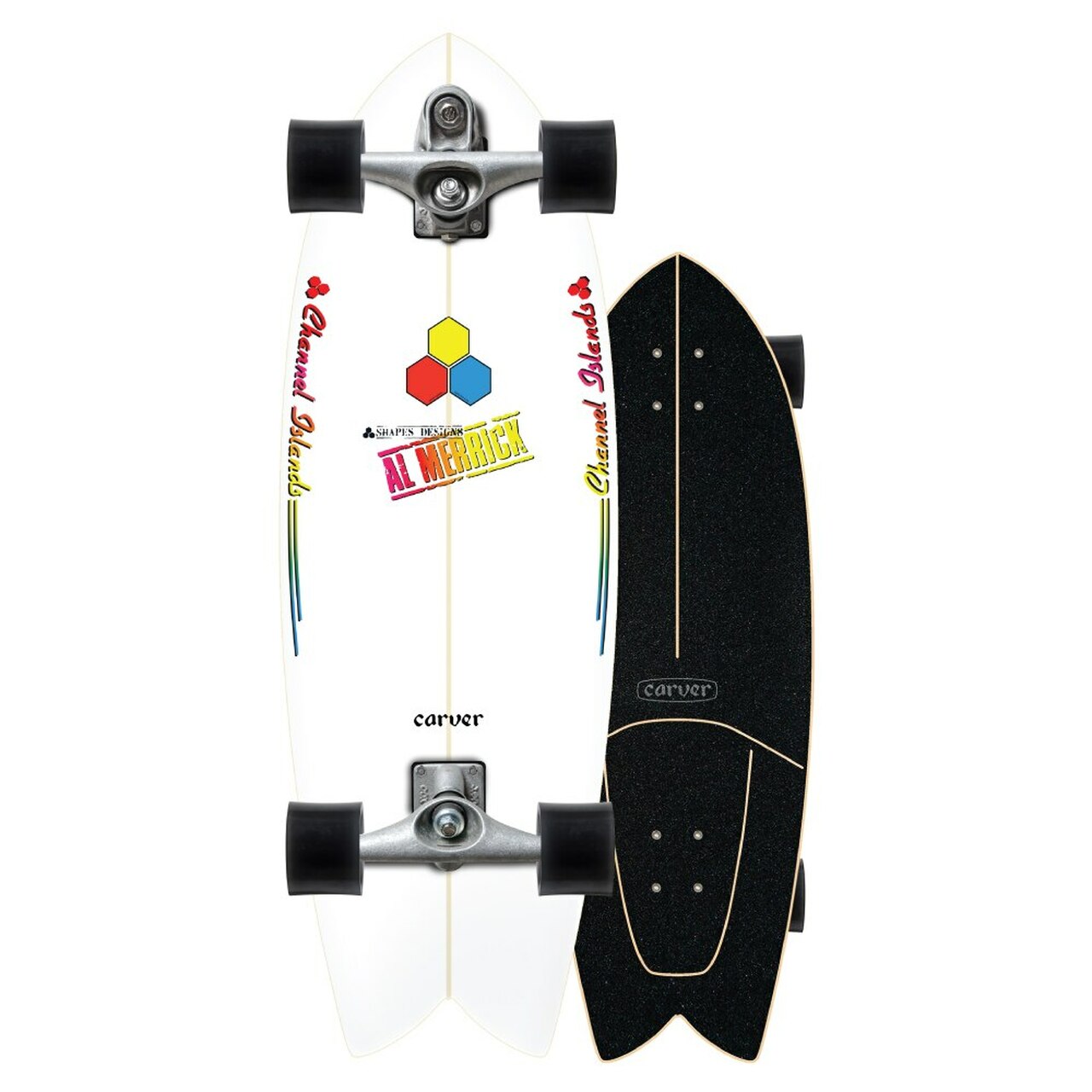 Carver Skateboards CI Fishbeard 29.25" C7 Raw Complete Skateboard Complete Skateboard
