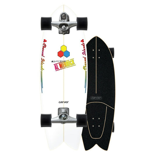 Carver Skateboards CI Fishbeard 29.25" C7 Raw Complete Skateboard Complete Skateboard