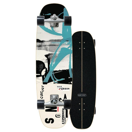 Carver Proteus Carson 33" CX Raw Complete Surfskate Skateboard Complete Skateboard