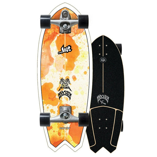 Carver Lost 29" Hydra C7 Raw 2021 Surfskate Skateboard Skateboard