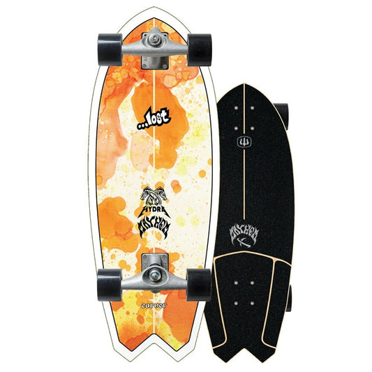 Carver Lost 29" Hydra CX Raw 2021 Surfskate Skateboard Skateboard