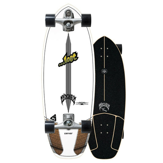 LOST X CARVER 30.5" PUDDLE JUMPER SURFSKATE COMPLETE C7 Complete Skateboard