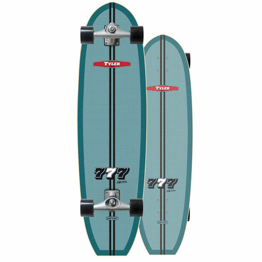 Carver Tyler 777 Longboard Surfskate 36.50" CX Raw Skateboard Longboard Skateboard