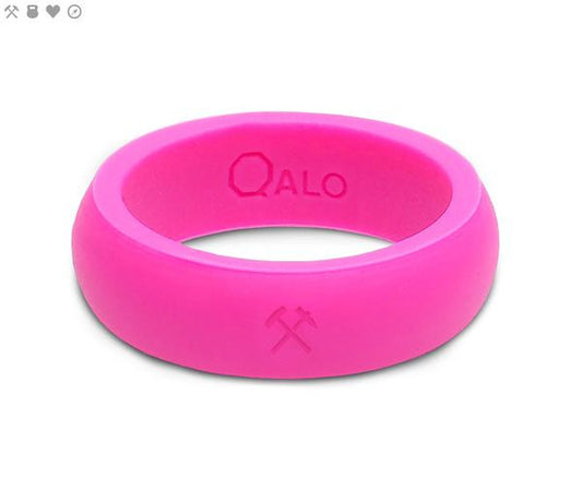 Qalo Women's Compass Silicone Ring - Pink Men's Accessories