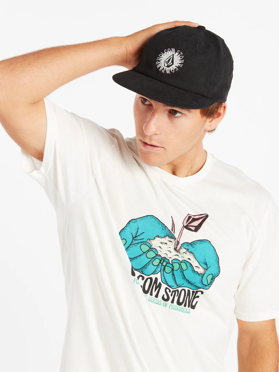 Volcom Tregritty Since 91 Adj Jat - Black Hats