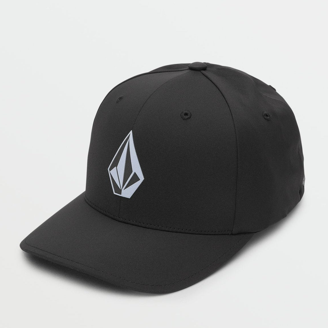 Volcom Stone Tech Delta Flexfit Hat - Black Hats