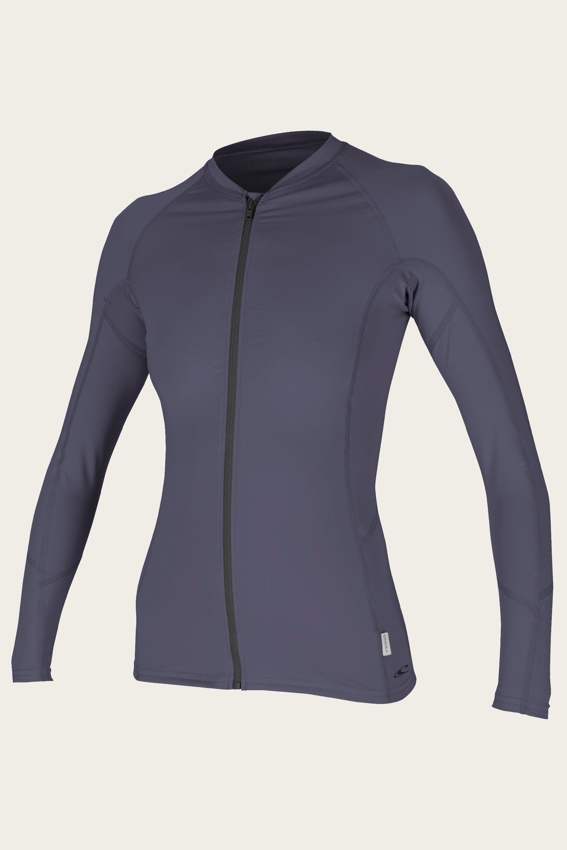 O'Neill Womens Full Zip L/S Sun Shirt Rash Guard 5313s Womens Rashguard