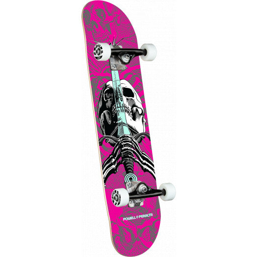 Powell Peralta Skull and Sword Pink Complete Skateboard Complete Skateboard