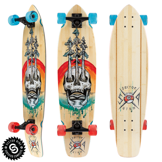 DANGER FORT POINT COMPLETE Sector 9 Longboard Skateboard