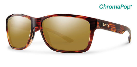 Smith Drake Tort ChromaPop Polarized Bronze Mirror Lens Sunglasses Sunglasses