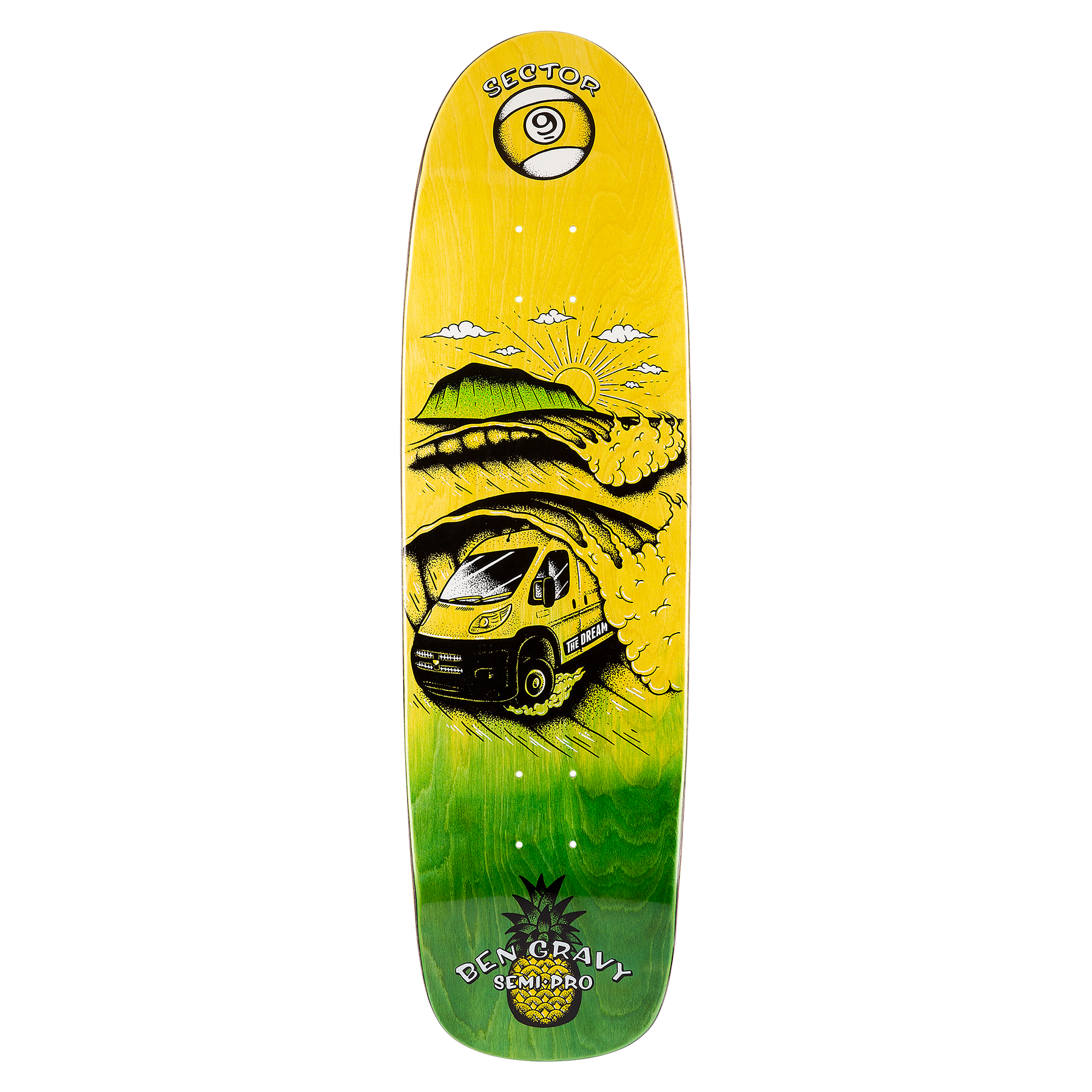 Sector 9 Ben Gravy Semi Pro Deck Longboard Skateboard