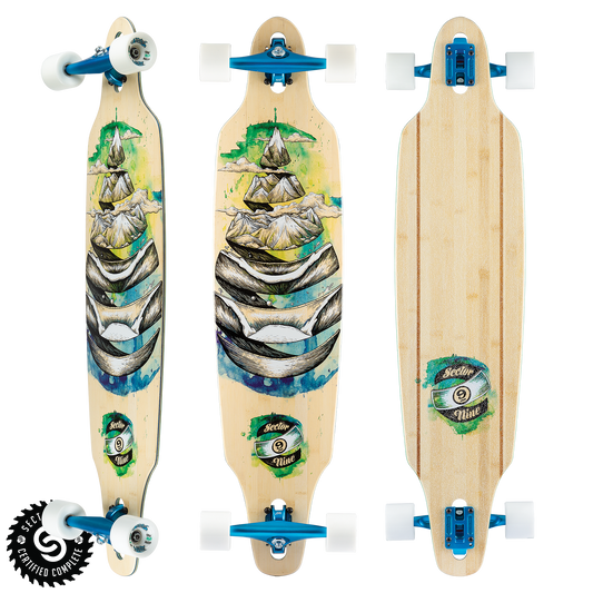 Sector 9 Droplet Lookout Skateboard COMPLETE Sector 9 Longboard Skateboard