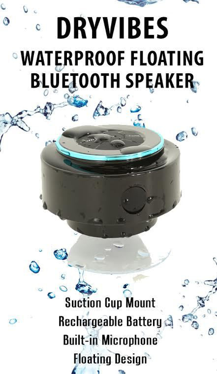 DV-03 Dry Case Dry Vibes Waterproof Bluetooth Speaker with suction cup Cart2cart