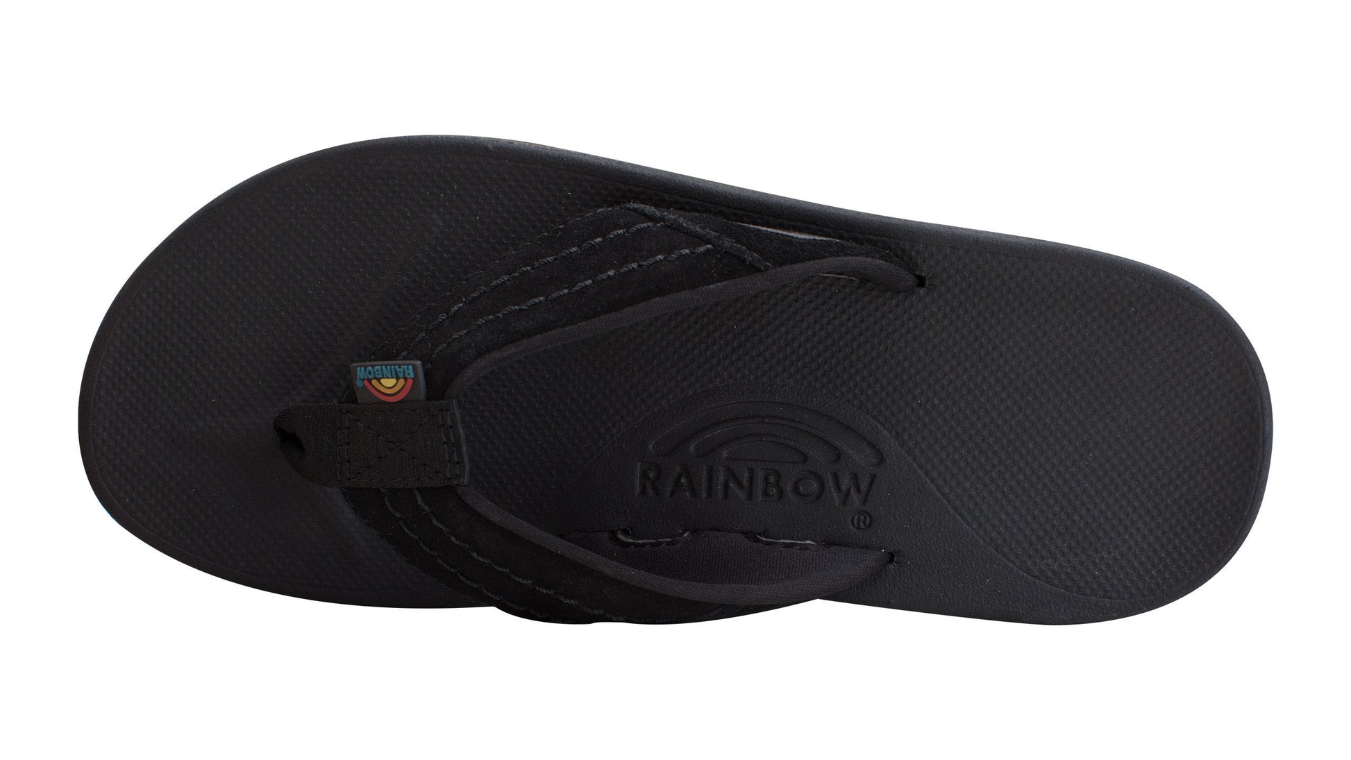 Rainbow Eastcape Molded Rubber Men's Sandals - Black Mens Footwear