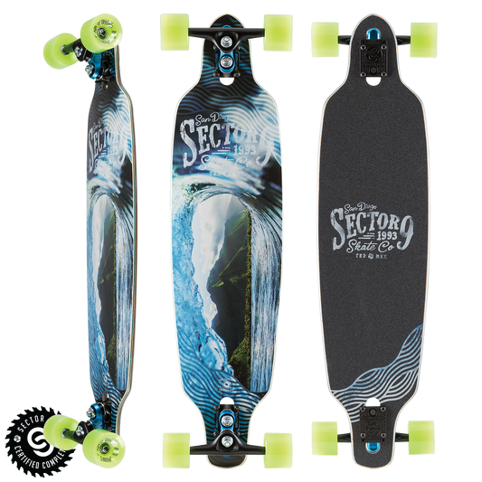 Sector Nine Echo Fractal Complete Longboard Skateboard Longboard Skateboard