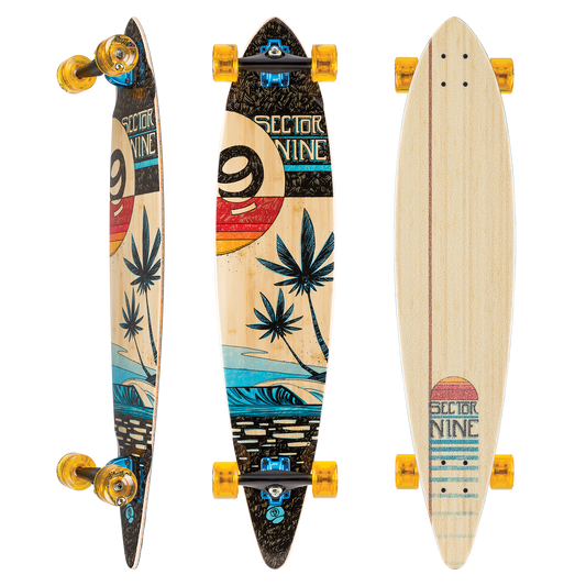 Sector Nine Eclipse Bonzai Complete Longboard Skateboard Longboard Skateboard