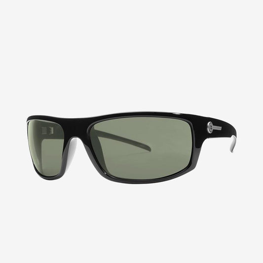 Electric Sunglasses Tech One Polarized Glass Lens Gloss Black Grey Sunglasses