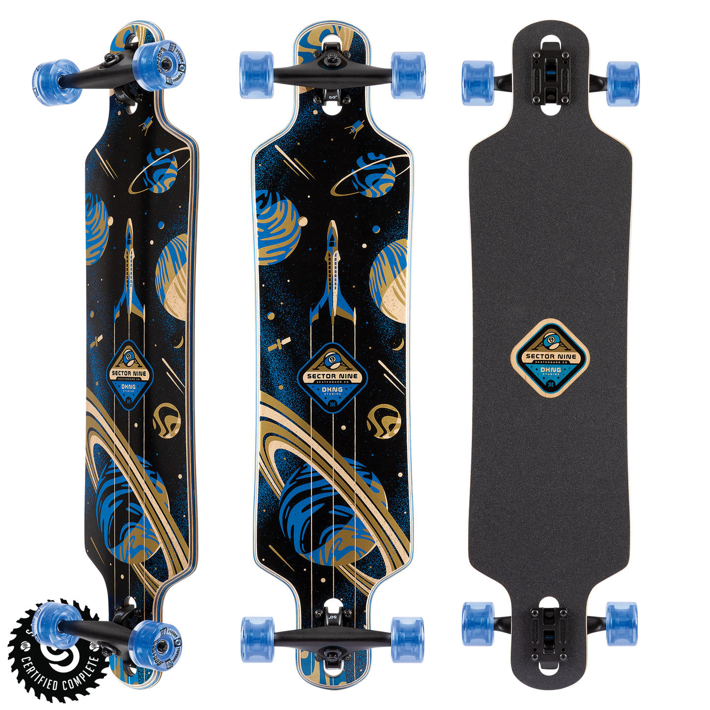 Sector 9 Encounter Drop Through Complete Skateboard Complete Skateboard