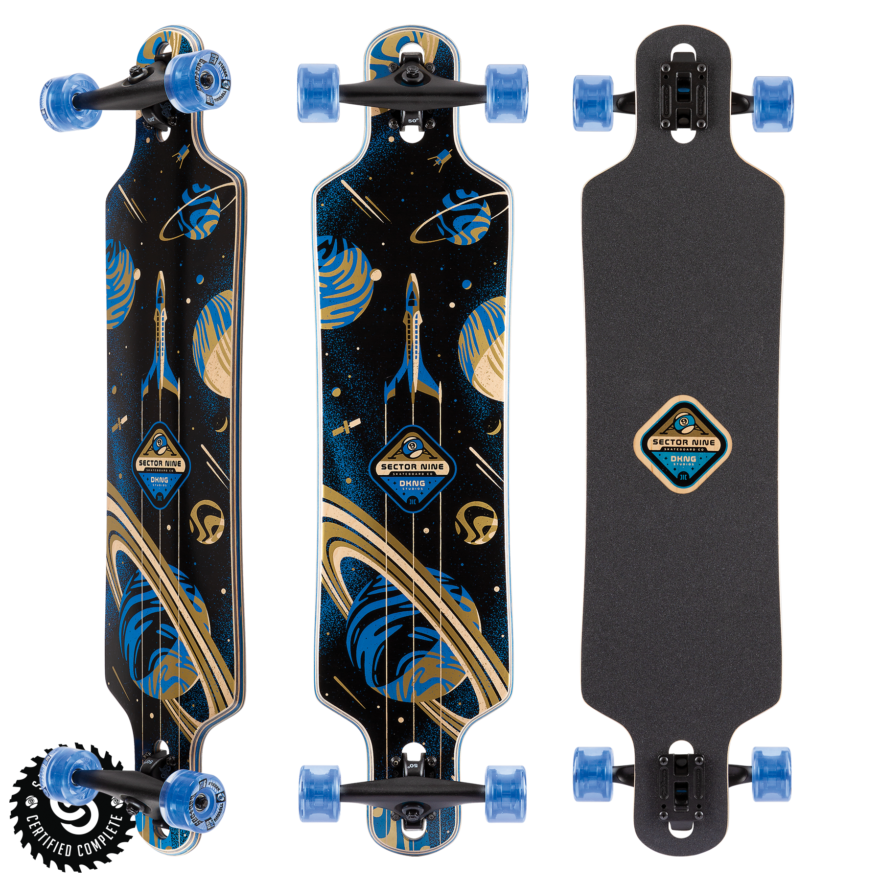 Sector 9 Encounter Drop Through Complete Skateboard Complete Skateboard