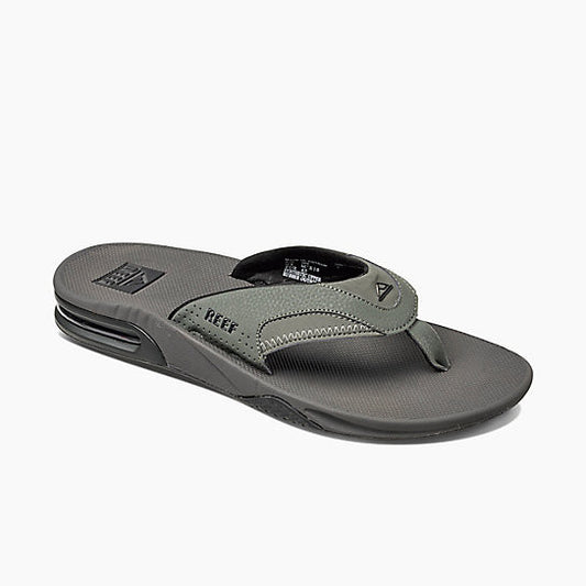 Reef Fanning Grey Black Mens Sandals 2026-GRB Mens Footwear