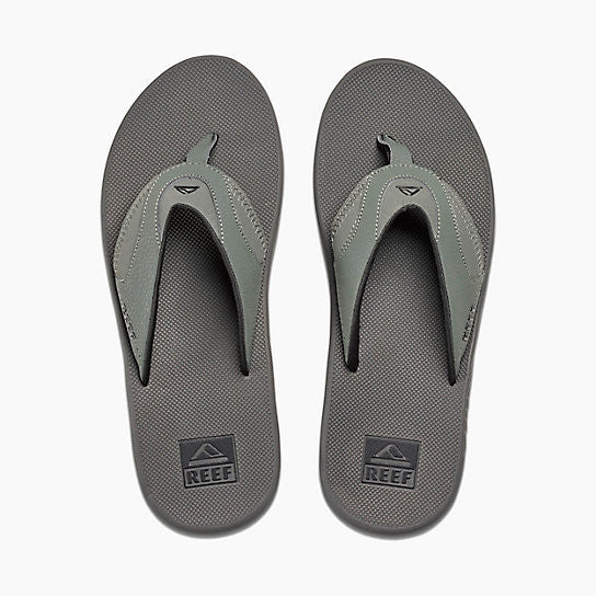 Reef Fanning Grey Black Mens Sandals 2026-GRB Mens Footwear