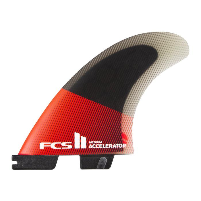 FCS II Accelerator PC Red Tri Set Fins Fins