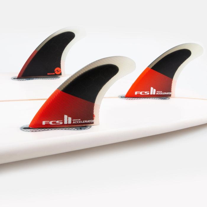 FCS II Accelerator PC Red Tri Set Fins Fins