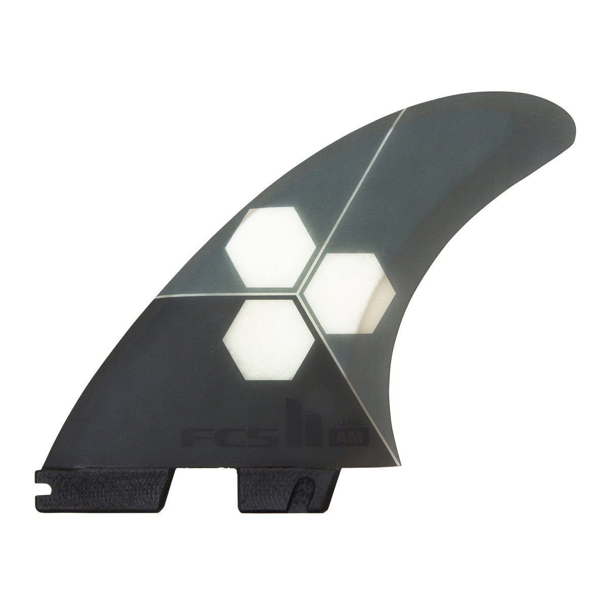 FCS II Air Core AL MERRICK AM Thruster Large Surfboard Fins FCS 2 - 3 Fin Set Fins