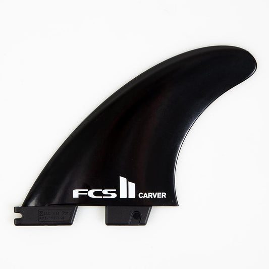 FCS II Carver Glass Flex Tri Large Fins Fins Black