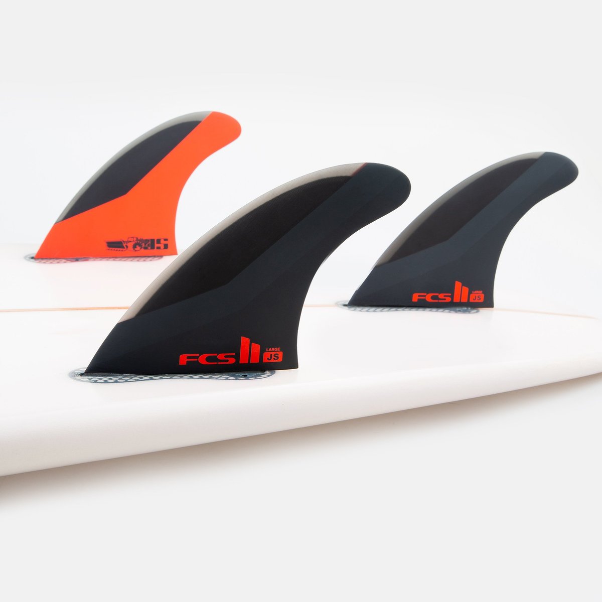 FCS II JS Tri Fin Set - Surfboard fins Fins